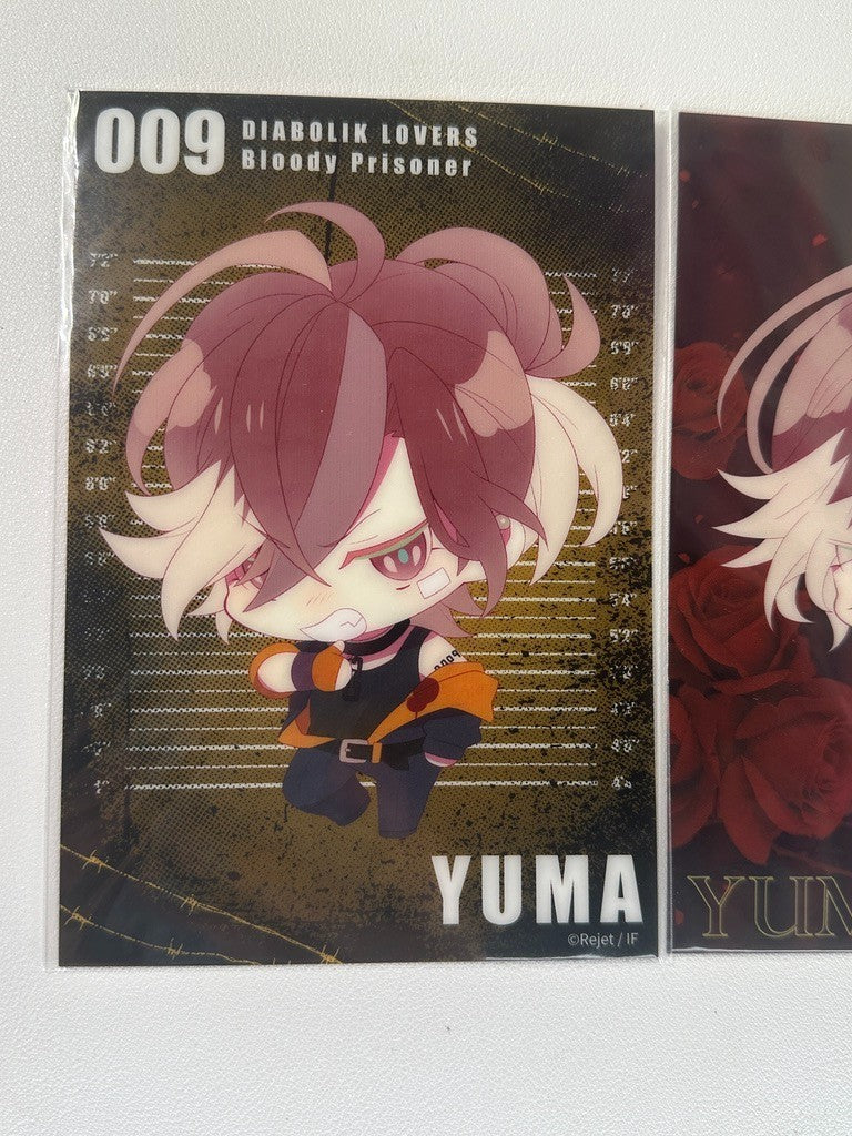 Diabolik Lovers Bloody Prisoner Chibi Vampire Card Set Yuma Mukami