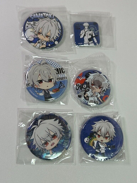 Hypnosis Mic Division Rap Battle Mad Trigger Crew Samatok Aohitsugi CanBadge Set