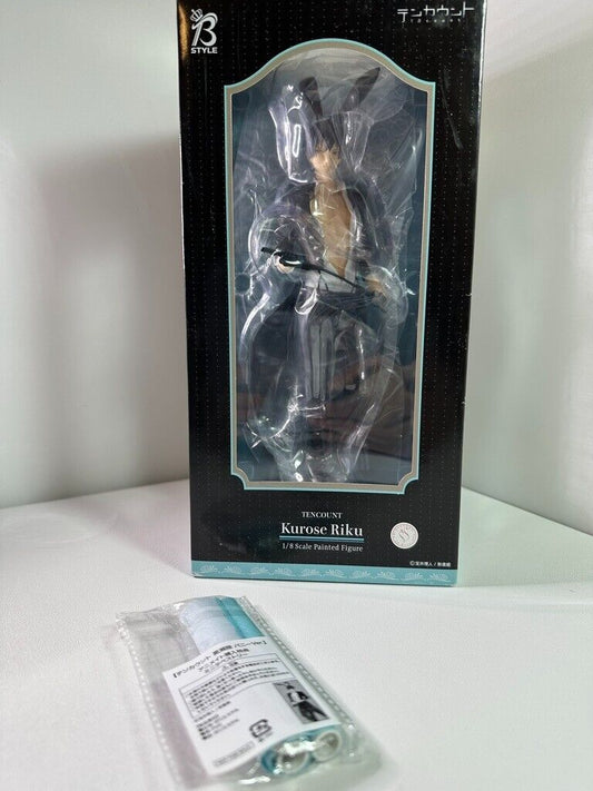 Ten Count Riku Kurose Bunny 1/8 Figure FREEing 10 Count With Tapestry Sealed