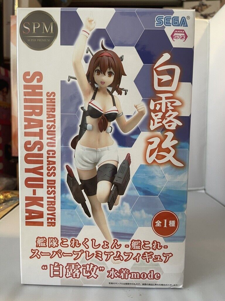 Kantai Collection KanColle SHIRATSUYU KAI Figure Japan Import MISB Sega