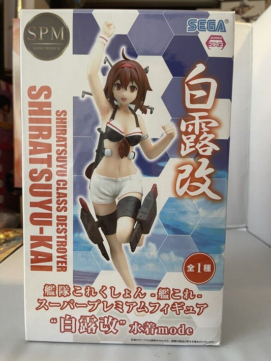 Kantai Collection KanColle SHIRATSUYU KAI Figure Japan Import MISB Sega