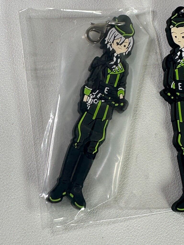 Twisted Wonderland Diasomnia Silver Sebek Zigvolt Dormitory Rubber Charm