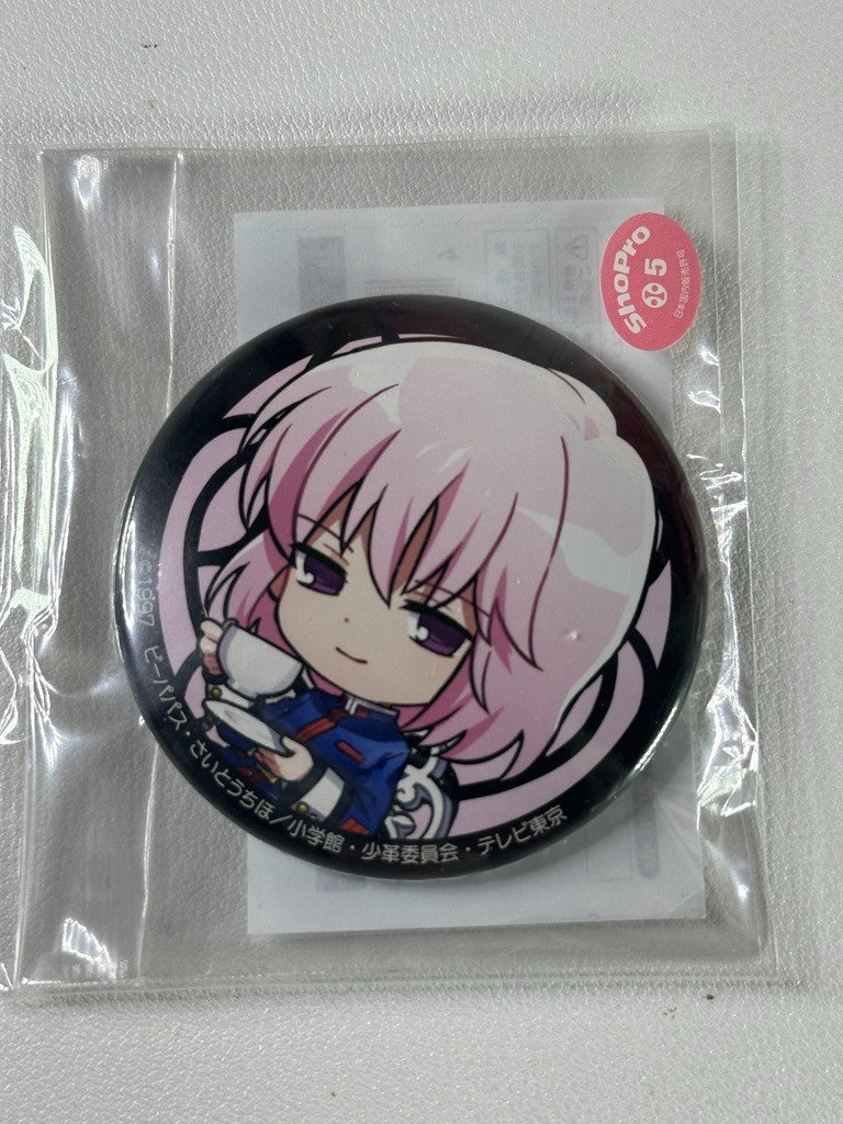 Revolutionary Girl Utena Marukuji Tea Can Badge Mikage