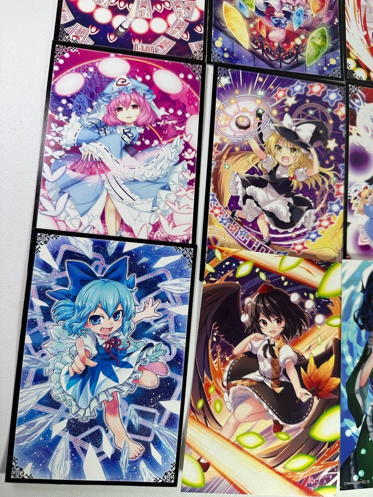 Touhou Project Postcard Set Remilia Reimu Cirno Wakasagi Hime