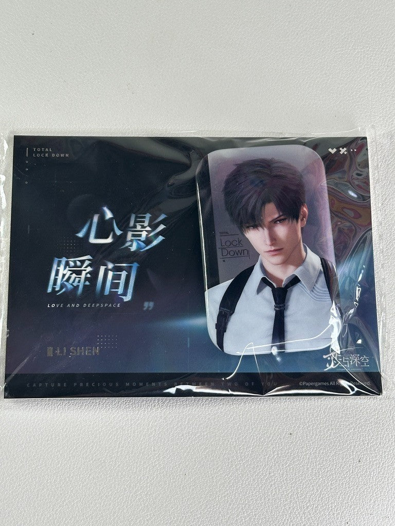 Love and Deepspace Lock Down Can Badge Rei