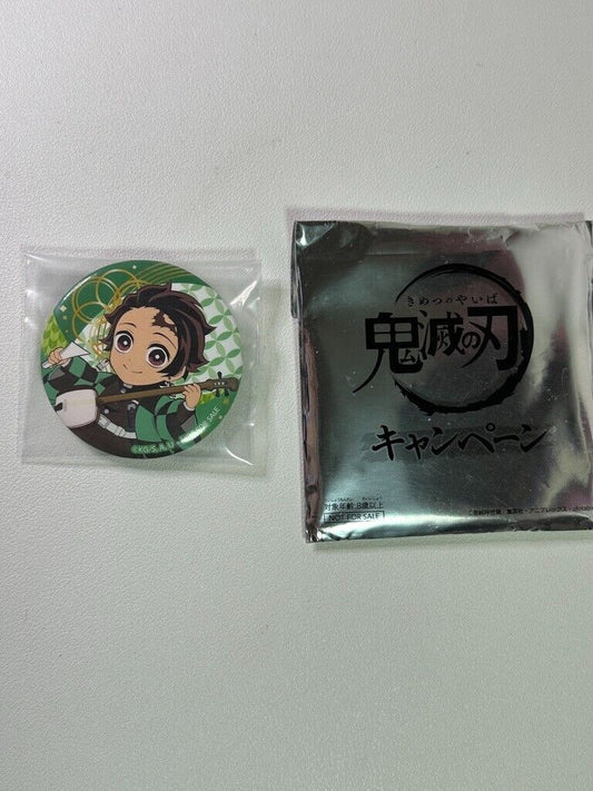 Demon Slayer Kimetsu no Yaiba Tanjiro Kamado Shamisen Can Badge