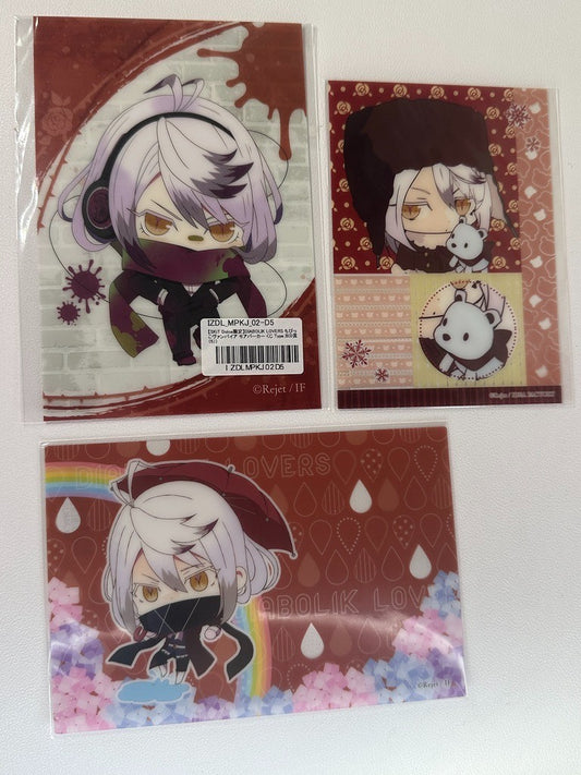 Diabolik Lovers Bloody Prisoner Chibi Vampire Card Set Carla Tsukinami