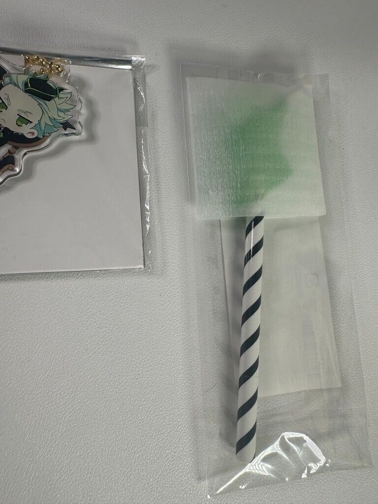 Twisted Wonderland Diasomnia Sebek Zigvolt  Groovy Candy Pen Cafe Charm Set