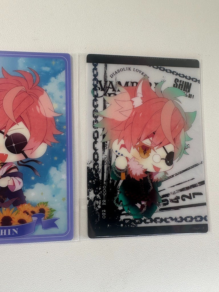 Diabolik Lovers Milenium Summer Chibi Vampire Card Set Shin Tsukinami