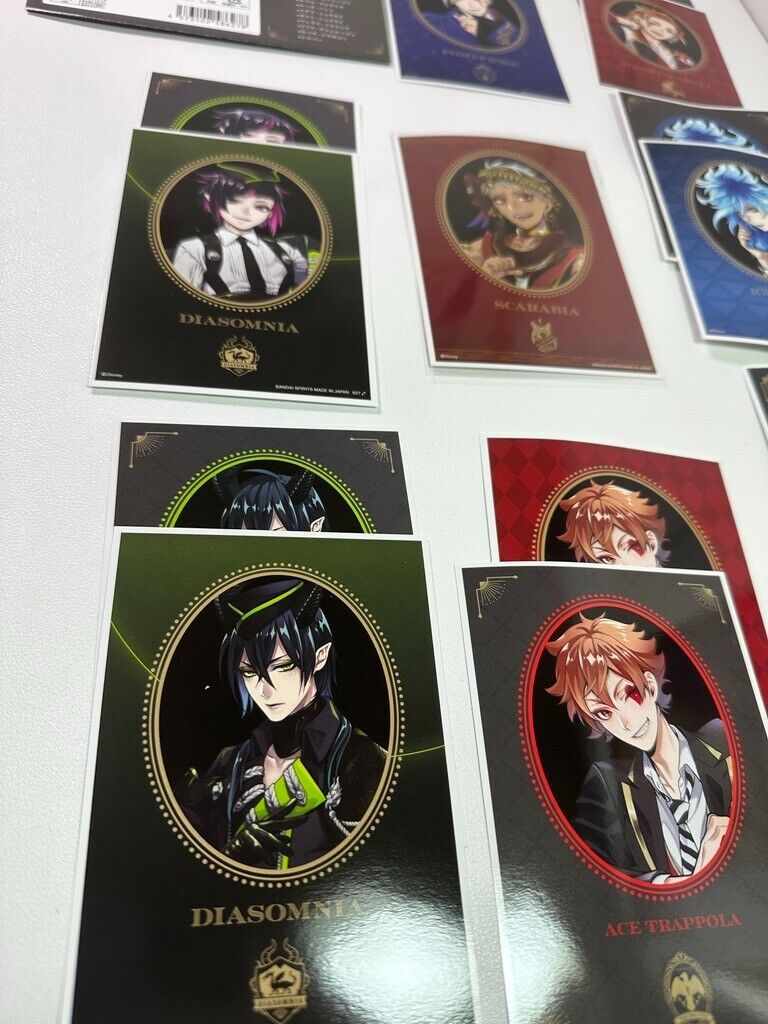Twisted Wonderland Ichiban Kuji Prize J Bromide Prints Set AS IS