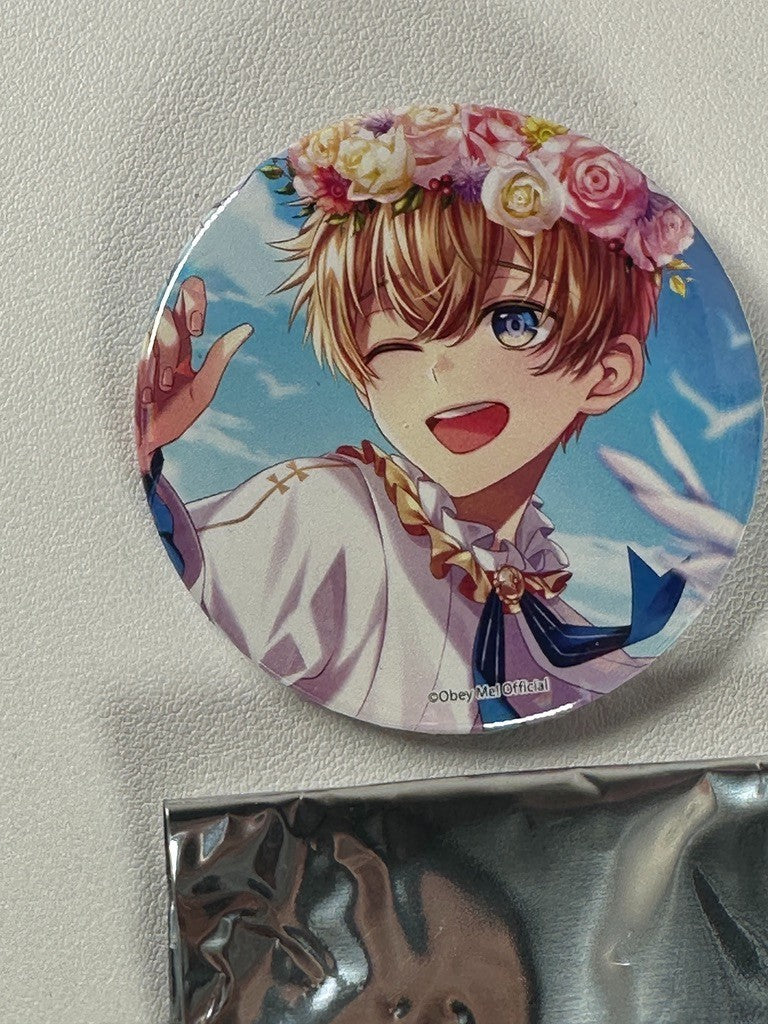 Obey Me! Marvelous Inc Can Badge Luke