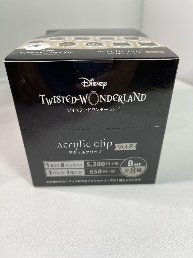 Twisted Wonderland Acrylic Clip Vol2 Box Octavinelle Diasomnia Scarabia Lilia
