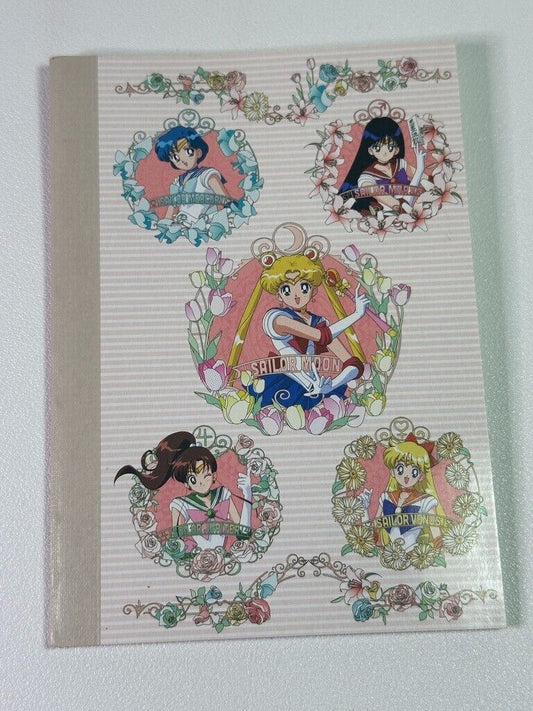 Sailor Moon Mini Notebook Inner Scouts Mercury Mars Jupiter Venus