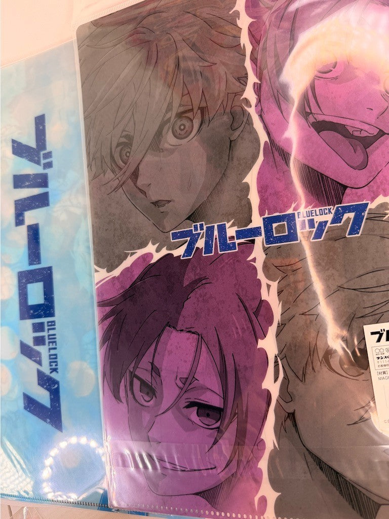 Blue Lock Clear File Set Reo Nagi Bachira Chigiri Rin