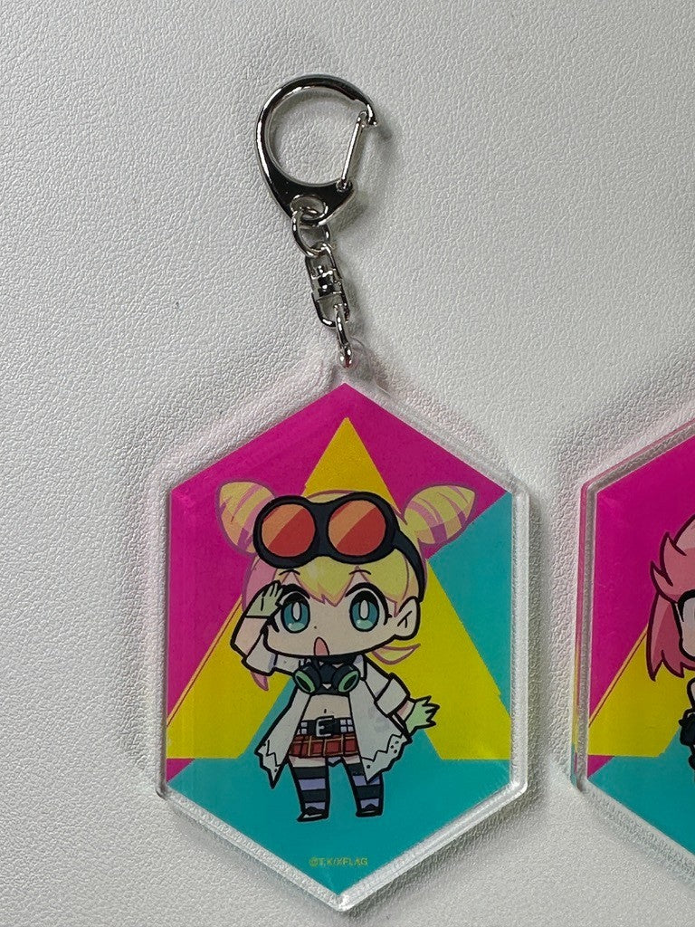 Promare Acrylic Keychain  Set Lucia Fex Aina Ardebit