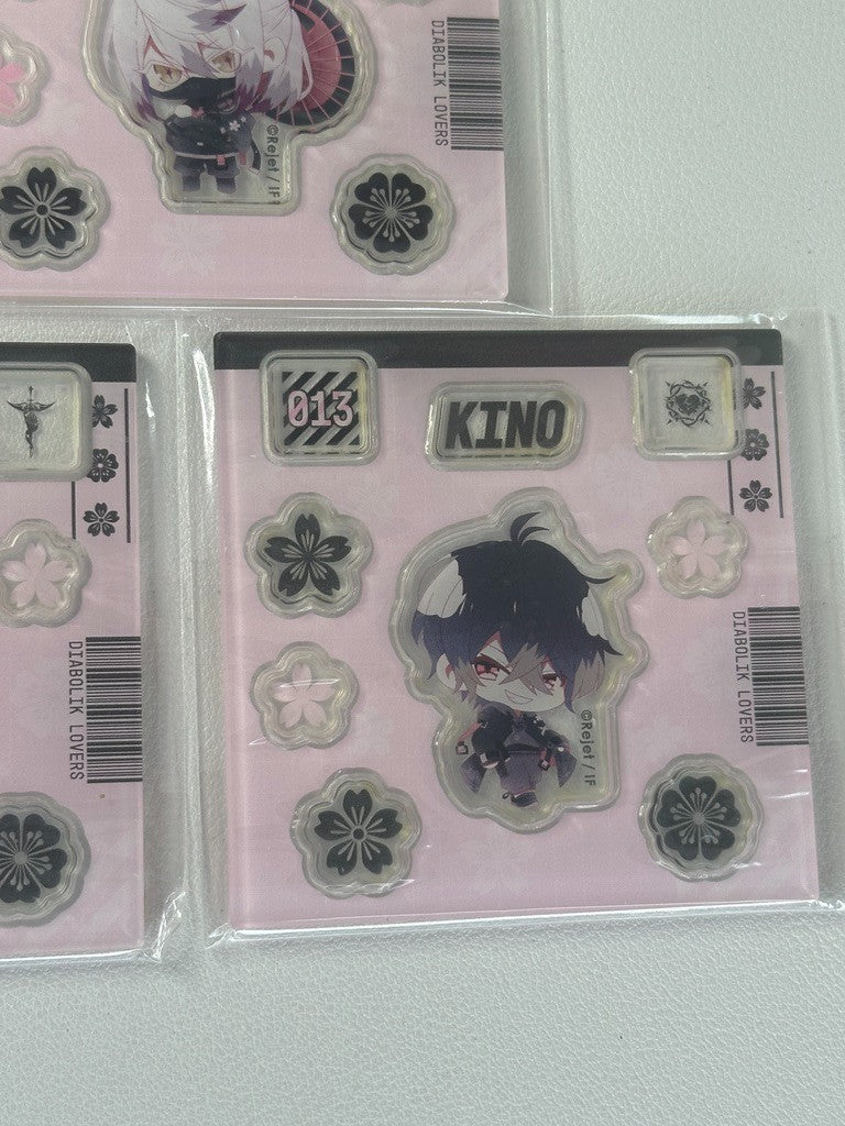 Diabolik Lovers Clear Pink Square Kino Carla Kanato