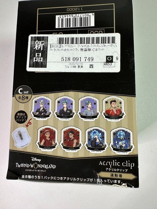 Twisted Wonderland Acrylic Clip Gym Ignihyde Octavinelle Scarabia