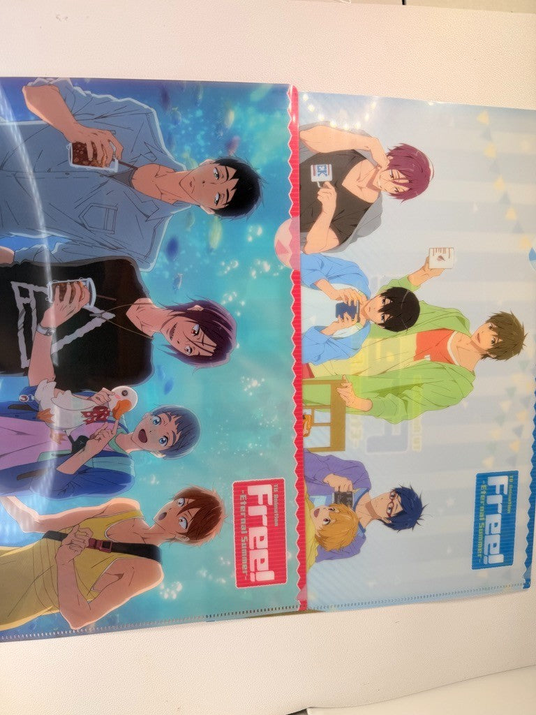 Fear Eternal Summer Clear File Set Haruka Rin Rei Makoto Nagisa