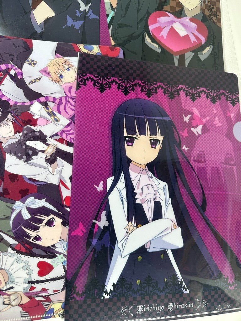 Inu X Boku SS Clear File Set Soushi Miketsukami Natsume