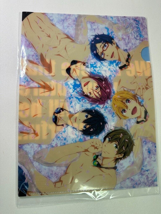 Free! Iwatobi Swim Club Clear File Haruka Rin Makoto Hiyori Believe