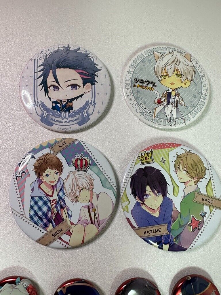 Super Sale TsukiUta Six Gravity Procellarum Seleas Fiuna Can Badge Set 2