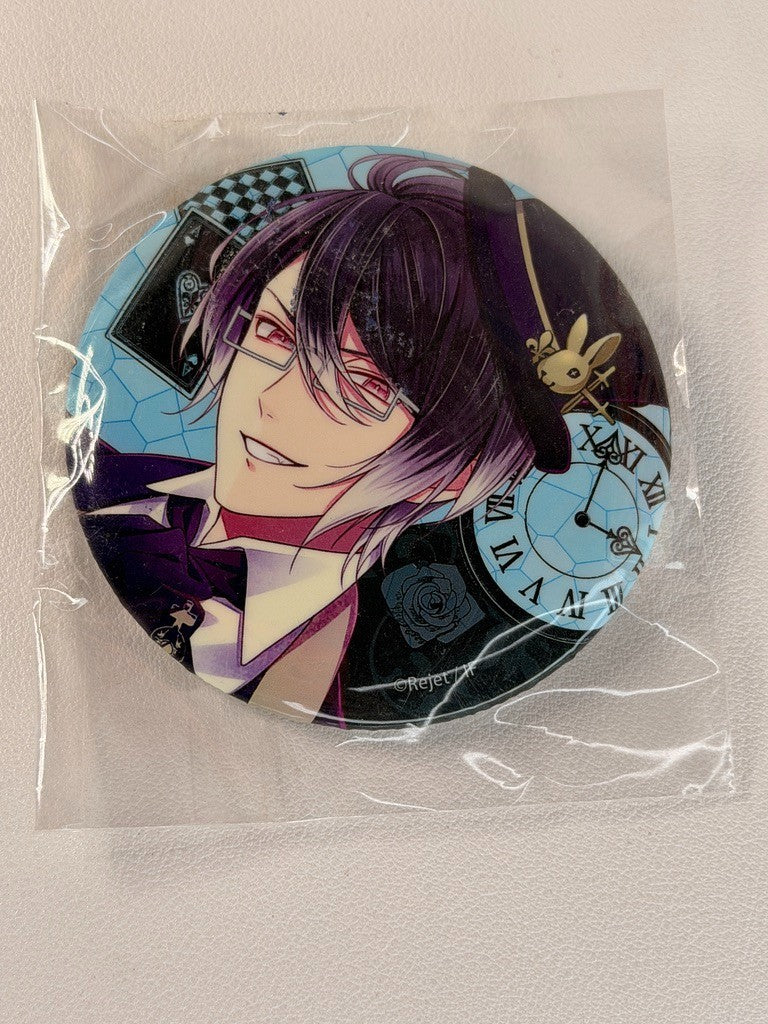 Diabolik Lovers Medium Can Badge Reiji Sakamaki Clock