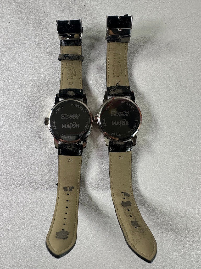 DAMAGED AS IS Hakuouki Wrist Watch Set Souji Okita