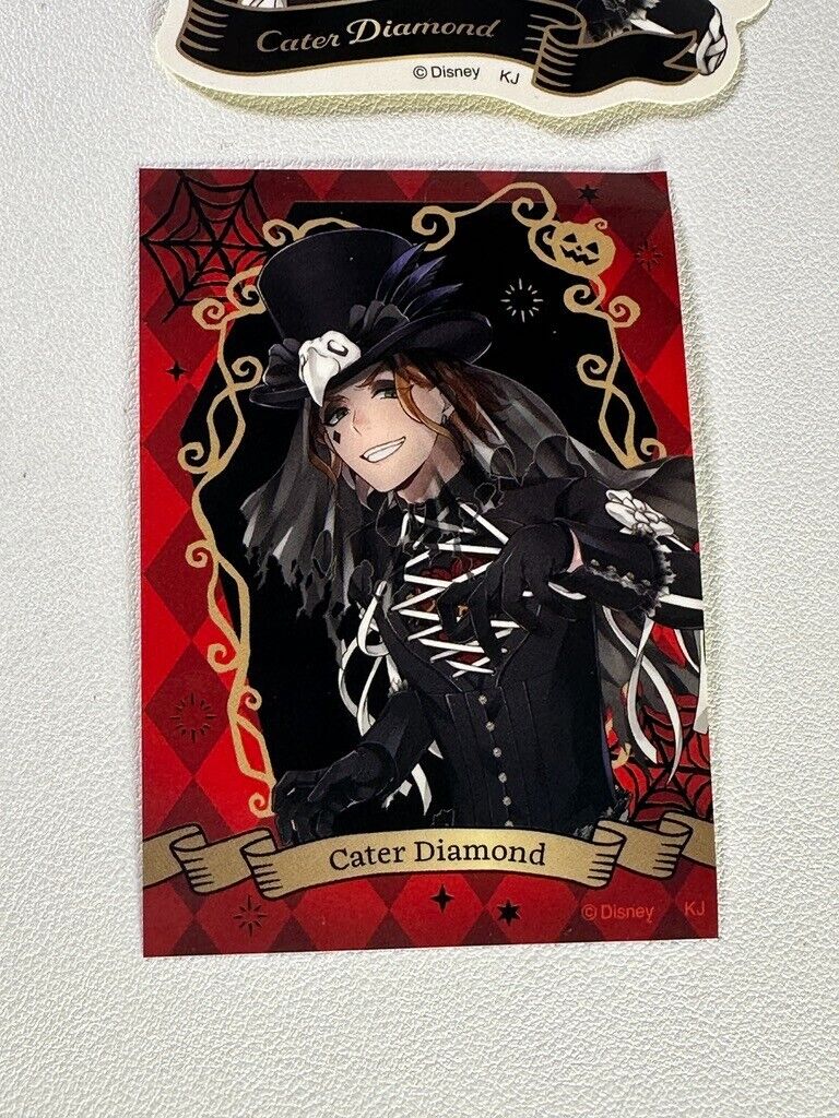 Twisted Wonderland Scary Dress Alt Ver Sticker Set Heartslabyul Cater Diamond