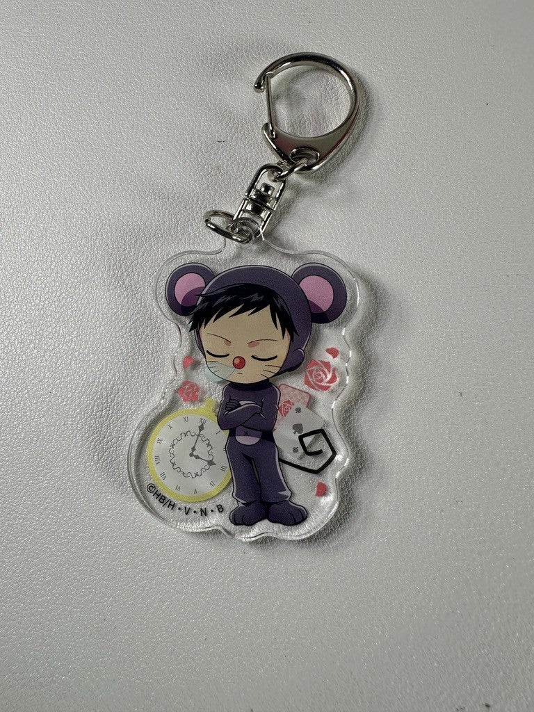 Ouran Highschool Host Collab Acrylic Charm Haruhi In Wonderland Mori