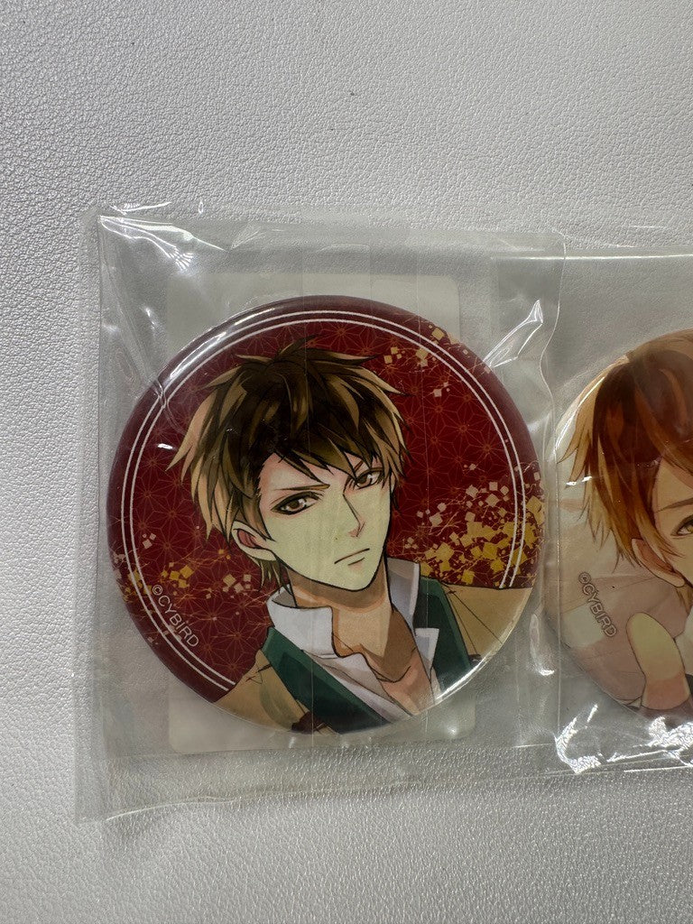 Ikemen Sengoku Romances Across Time Can Badge Set Yukimura Sanada