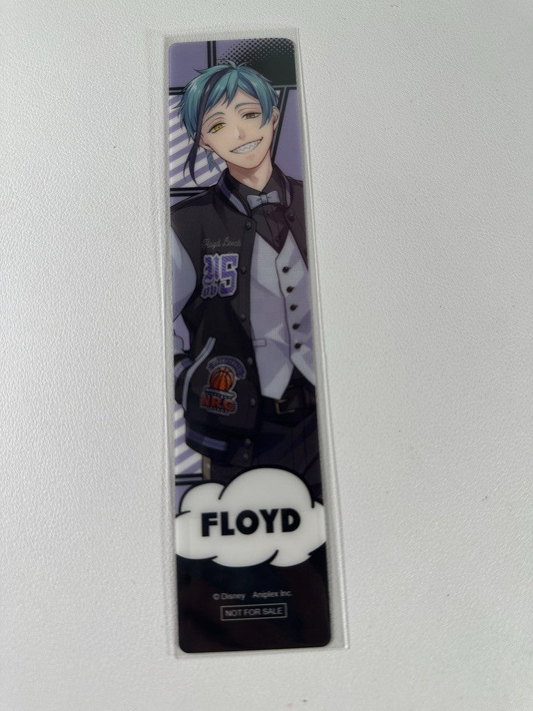 Twisted Wonderland Union Sports Jacket Clear Bookmark Octavinelle Floyd Leech