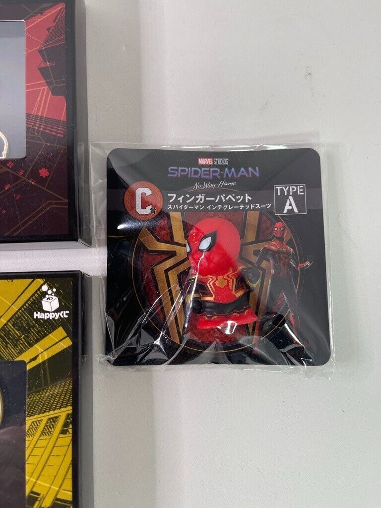 Marvel Sunny Side Up Happy Kuji SpiderMan No Way Home D-Prize Set Pins