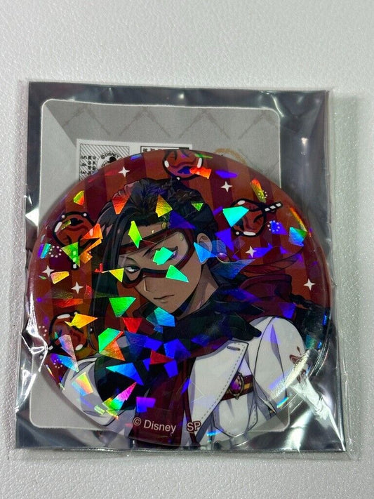 Twisted Wonderland Can Badge Scarabia Jamil Viper Glitter Experimental