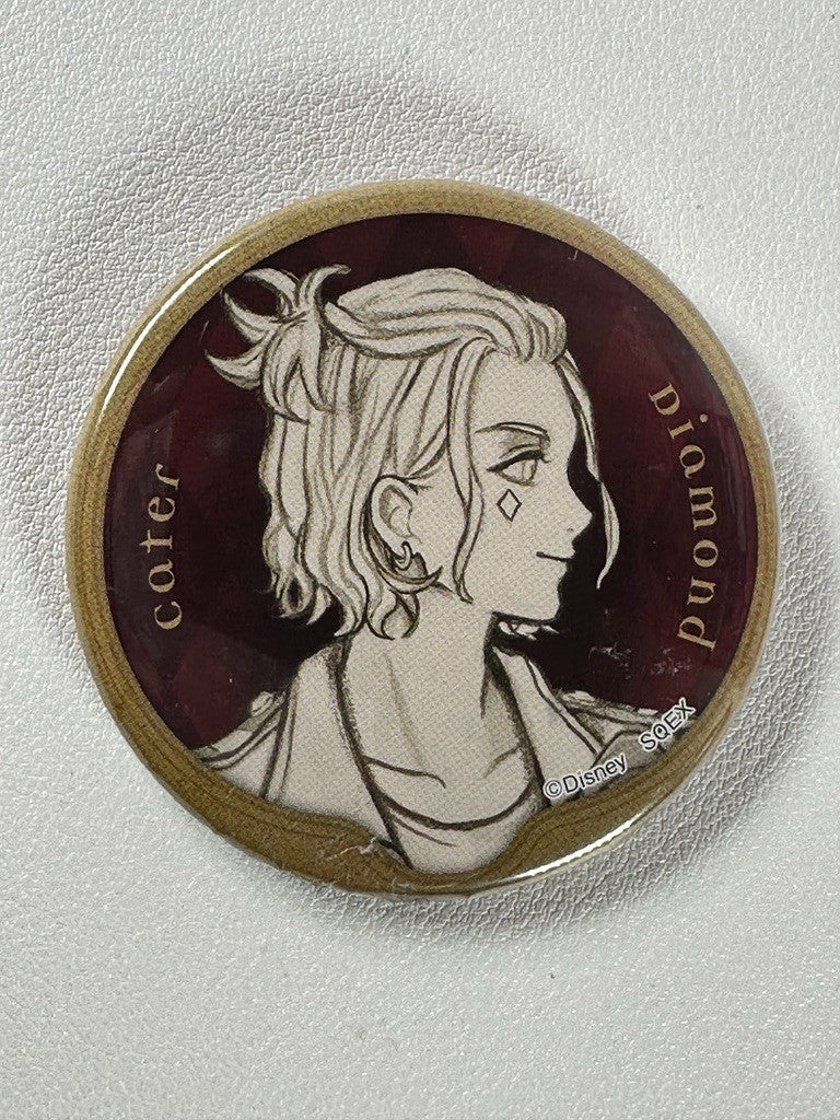 Twisted Wonderland Roman Can Badge Heartslabyul Cater Diamond
