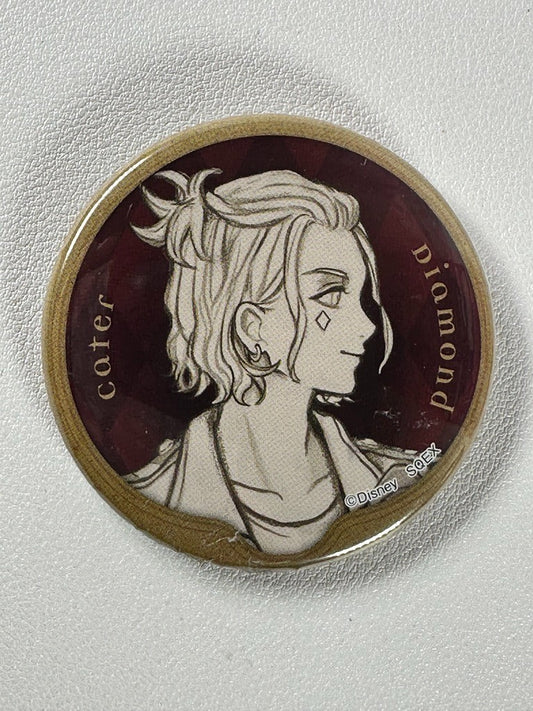 Twisted Wonderland Roman Can Badge Heartslabyul Cater Diamond