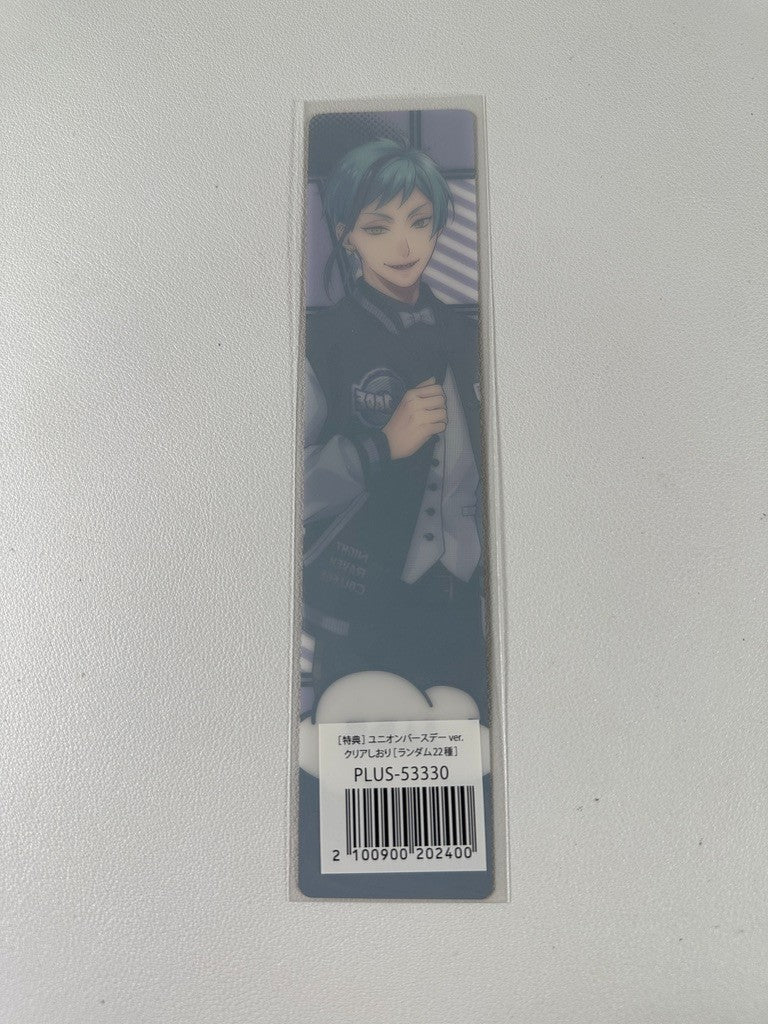 Twisted Wonderland Union Sports Jacket Clear Bookmark Octavinelle Jade Leech