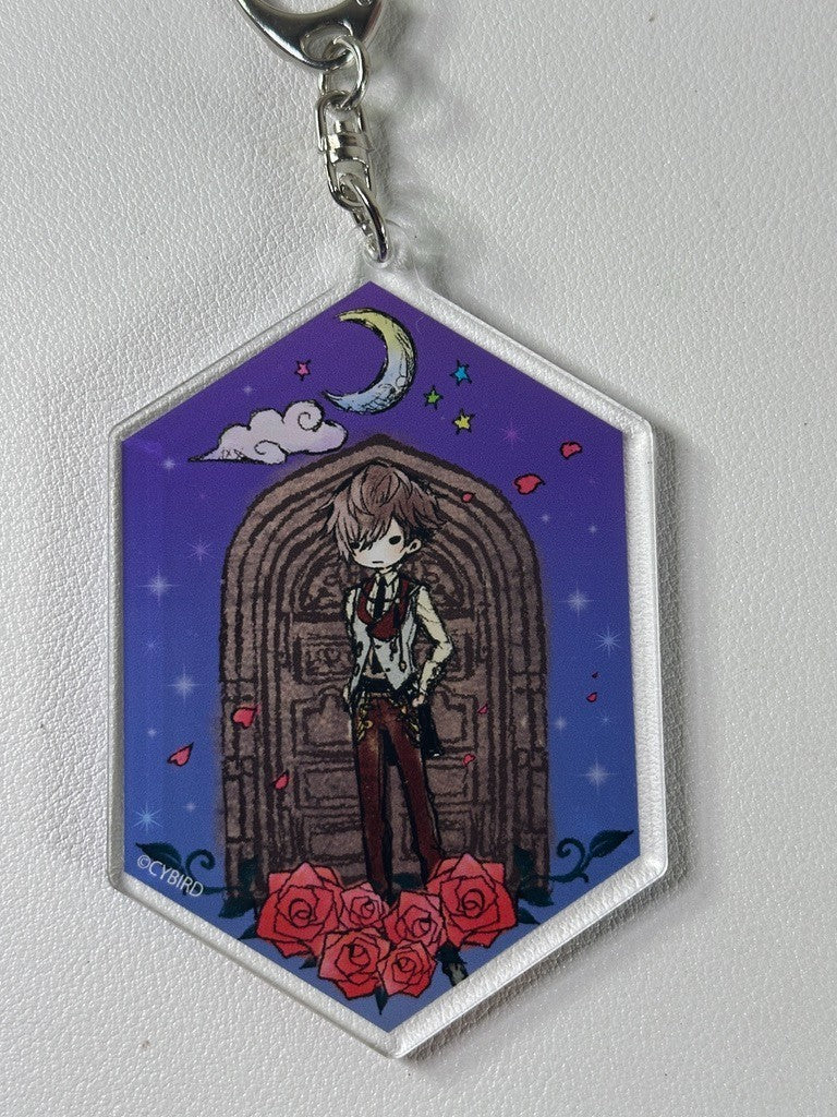 Ikemen Vampire Acrylic Key Holder Leonardo DaVinci