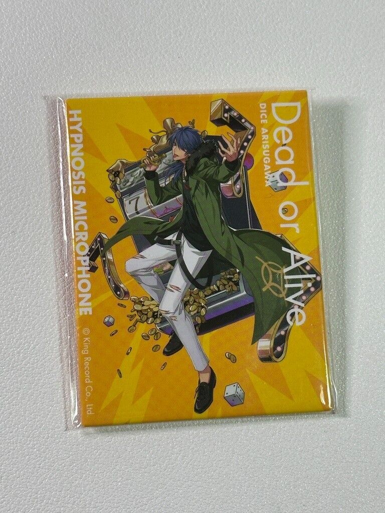 Hypnosis Mic  Can Badge Fling Posse Dice Arisugawa Rectangle