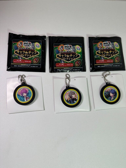 Hypnosis Mic Goods Character de Chip Key Chain Fling Posse Ramuda Dice Gentaro
