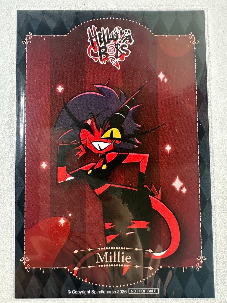 Helluva Boss Smile Base Postcard Millie