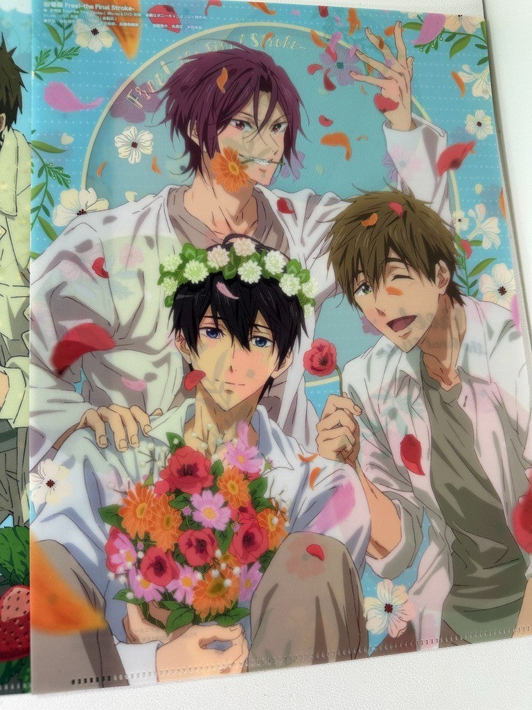 Iwatobi Swim Club Free! Anime Haruka Rin Nagisa Swing