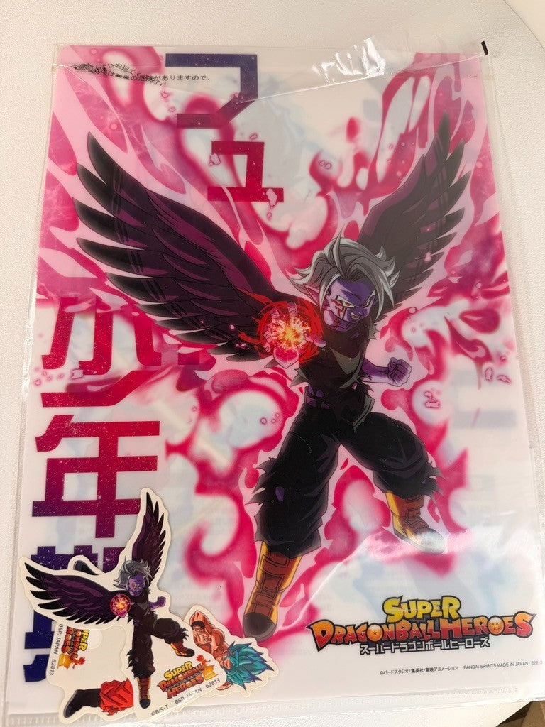 Dragon Ball Heroes 5th Mission Clear File Sticker Set