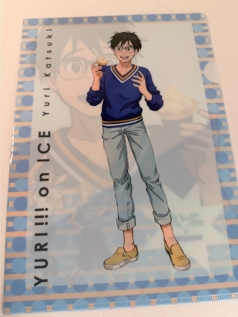 Yuri!!! on Ice Ministop Clear File Yuri Katsuki