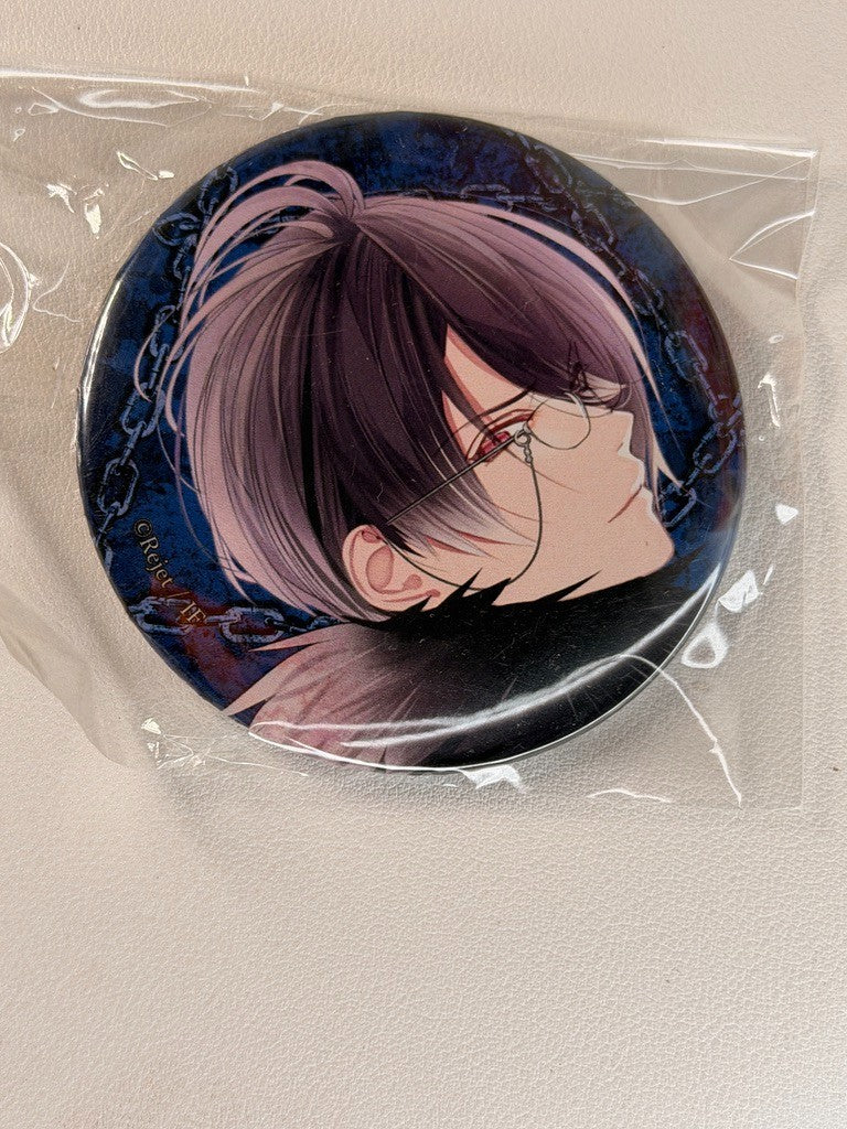 Diabolik Lovers Medium Can Badge Reiji Sakamaki Fluffy Zoom