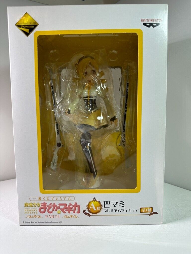 Magical Girl Madoka Magica PART2 Ichiban Kuji Premium Tomoe Mami Figure New