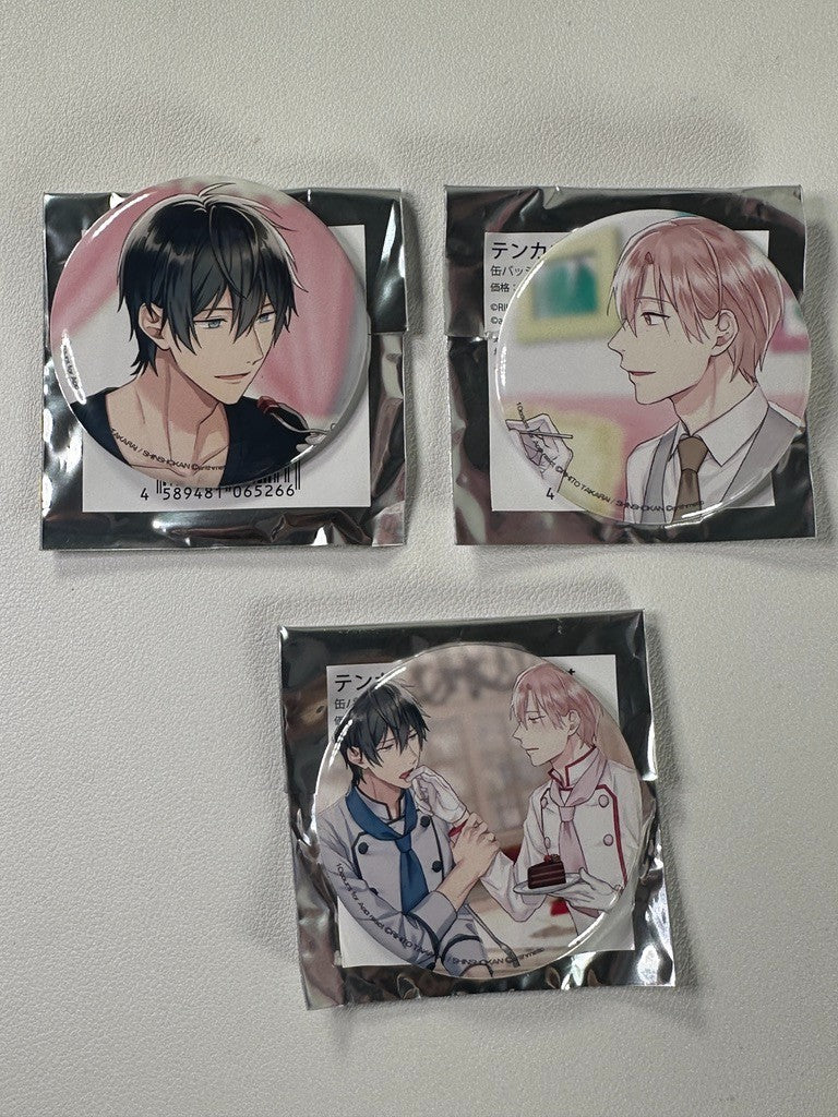 Ten Count For App React Can Badge Set Kurose Riku tadaomi Shrotani