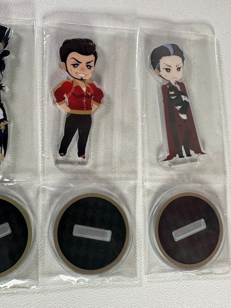 Twisted Wonderland Night Raven College Acrylic Stand Set Mozus Ashton Dire
