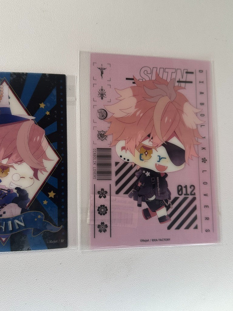 Diabolik Lovers Crazy Circus Sakura Blossom Card Set Shin Tsukinami