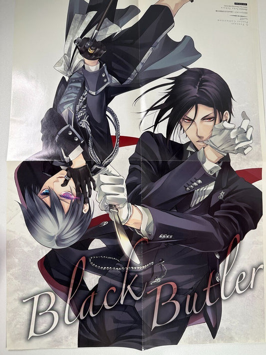 Black Butler Kuroshitsuji G Fantasy  Poster Ciel Phantomhive Sebastian Michaelis