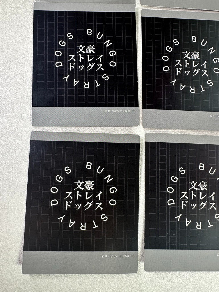 Bungo Stray Dogs Card Set Doppo Akiko Atsushi Osamu Ryunosuke Sakunosuke